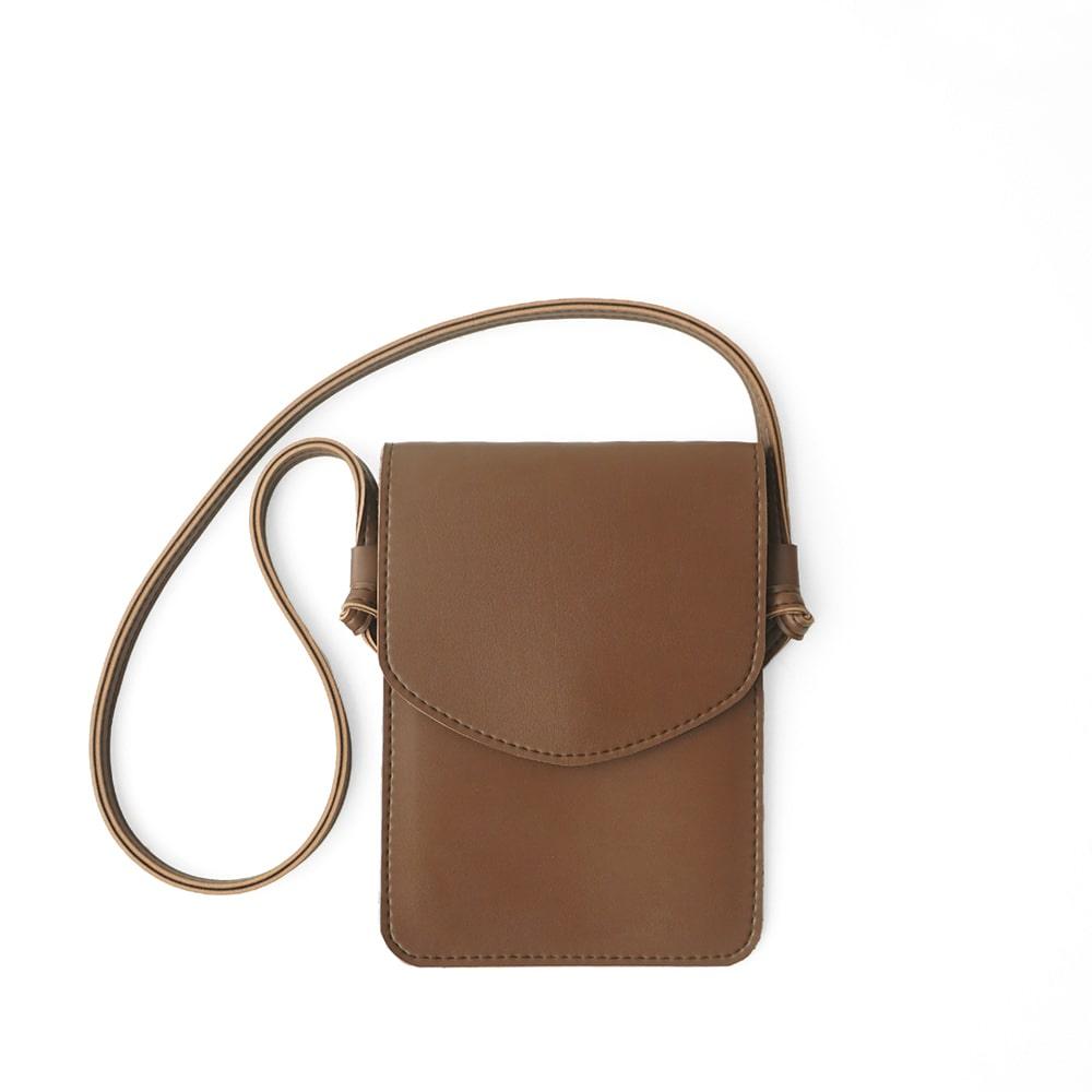 Clara Cross Body Mobile Bag Brown – VUCHETTI