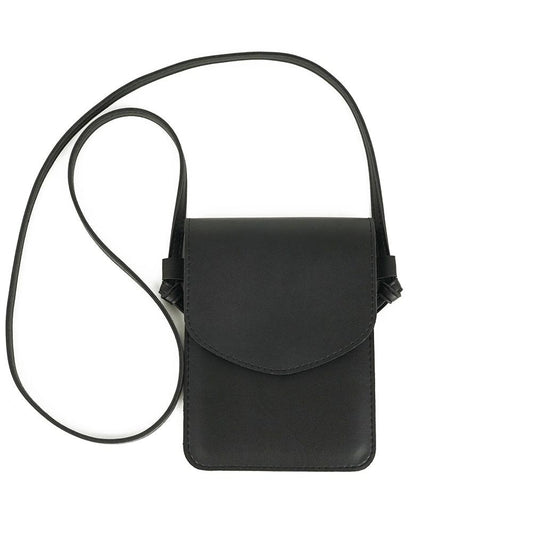 Clara Cross Body Mobile Bag Black - Vuchetti