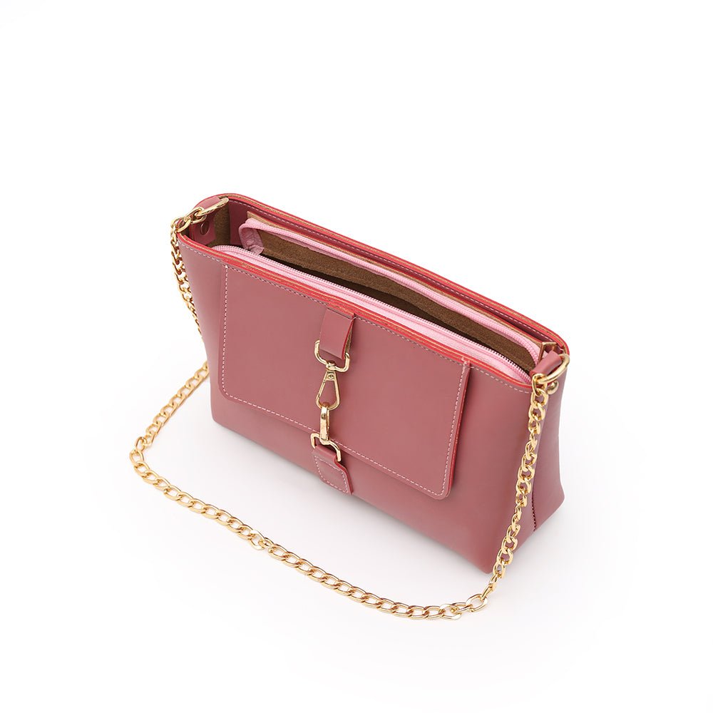 Evelyn Pink Handbag