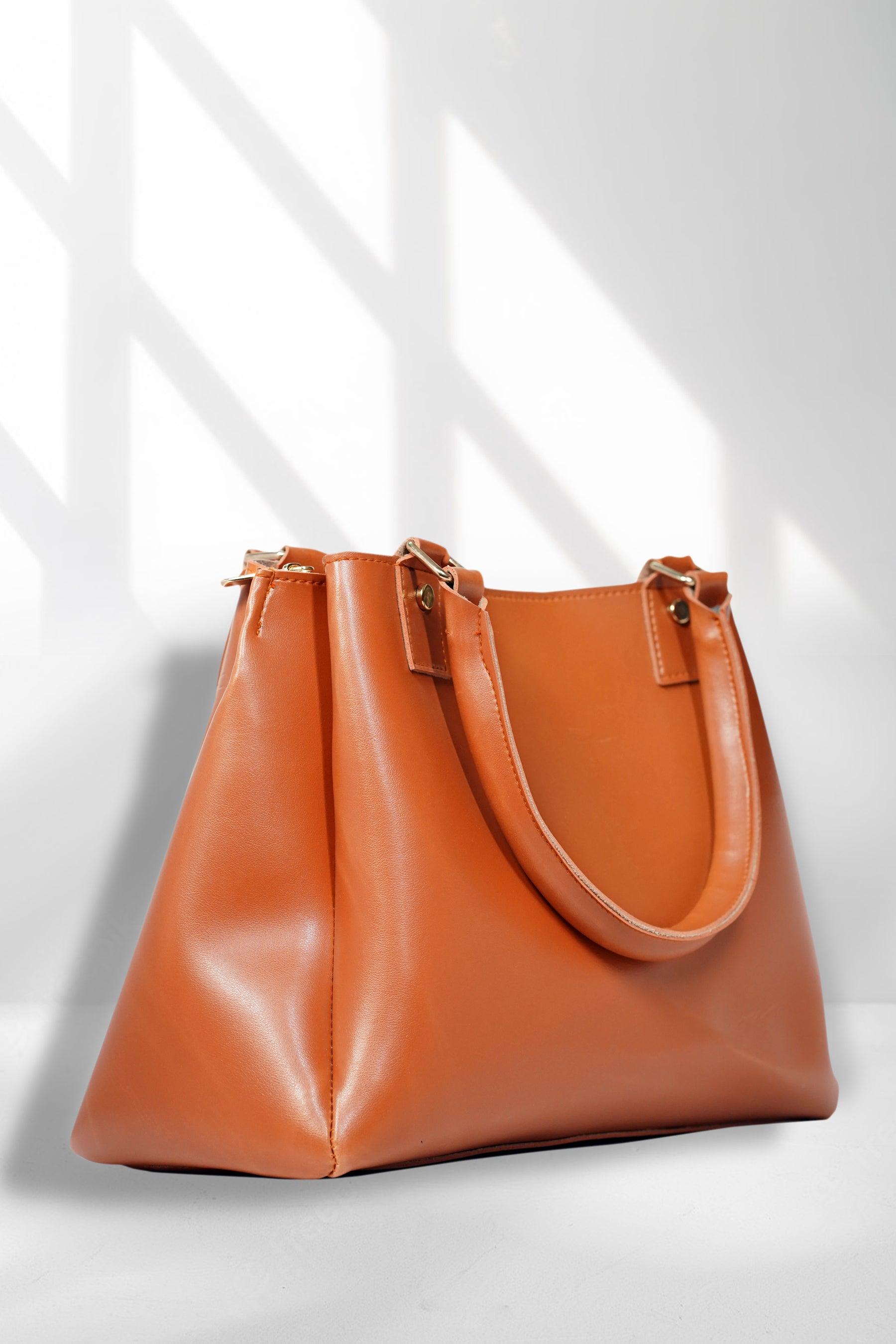Georgia Mustard Shoulder Bag - Vuchetti