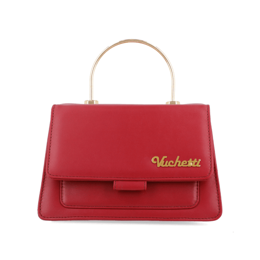 Diana Maroon Handbag - Vuchetti